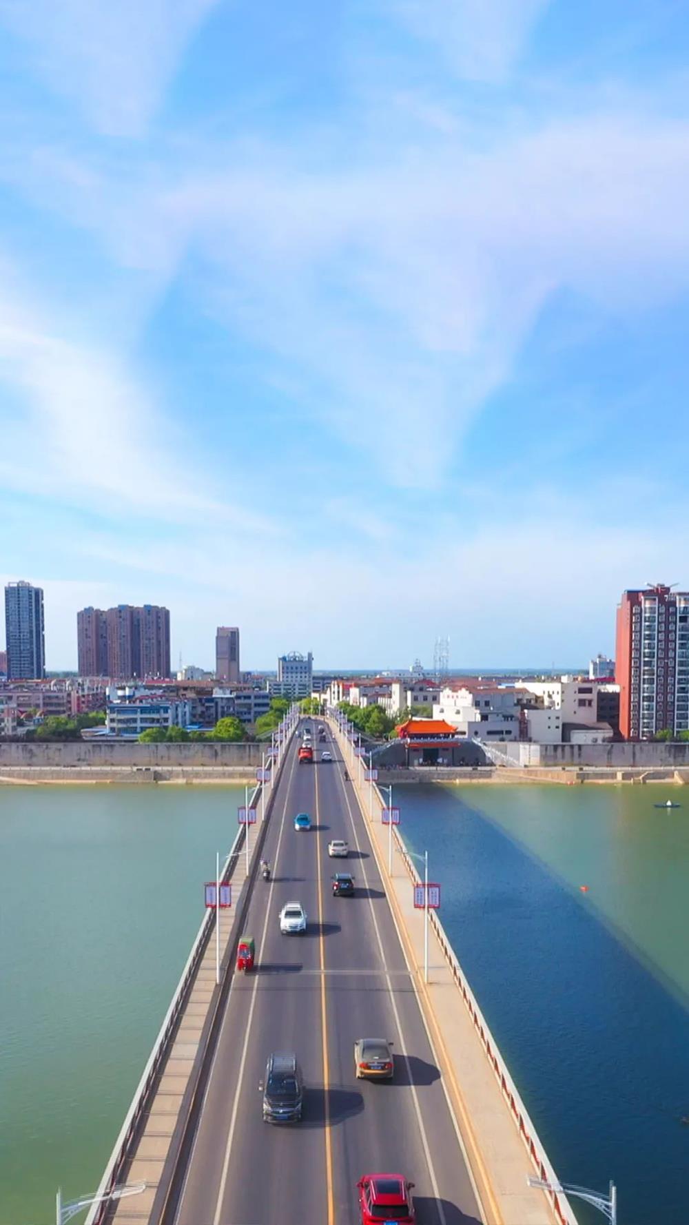 津市涔水大桥图片
