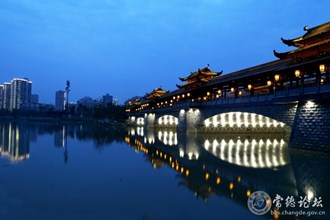 七里桥夜色