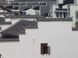 有着浓浓江南古韵的白鹤小镇