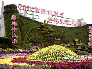 丁玲公园菊花展