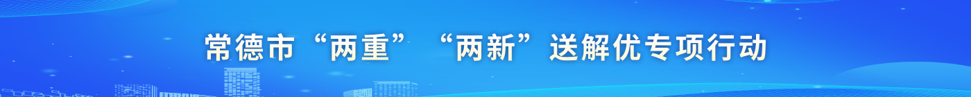常德市“两重”“两新”送解优专项行动
