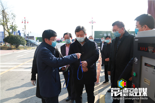 曹立军督导石门县疫情防控、复工复产工作