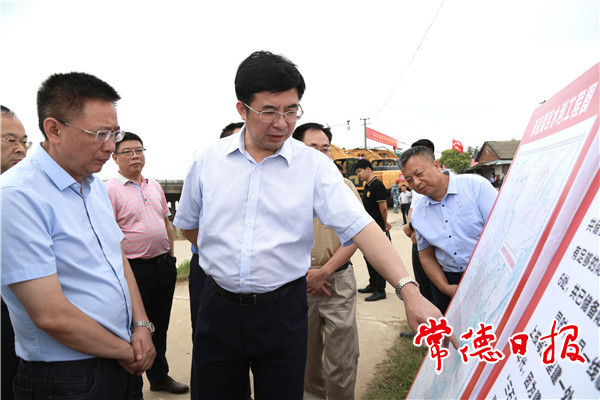 邹文辉赴安乡县督导检查防汛工作：坚决打赢安乡保卫战和全市防汛抗洪决胜战