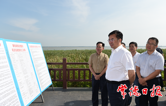 邹文辉到安乡县、汉寿县调研 立足湖区优势 推进绿色发展