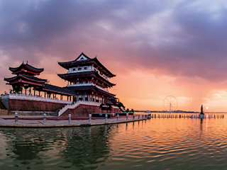 司马楼日出