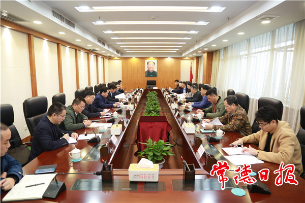 颐高集团和华为公司来常洽谈合作