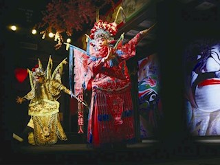 【文化】常德河街——汉剧表演