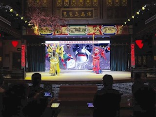 【文化】常德河街排演《刘金锭杀四门》