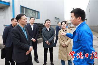 市领导前往新型储能材料产业链重点企业调研