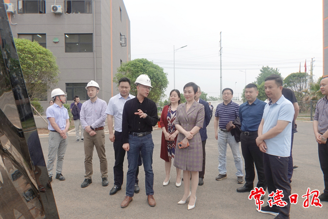 帮助外来企业在常德做大做强