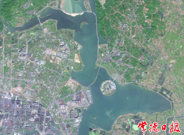 卫星视角游常德：常德旅游景点卫星正射影像将正式发布