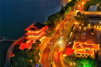柳叶湖夜色