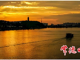 孤峰夕照