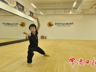 常德武术少年厉兵秣马迎战市八运会