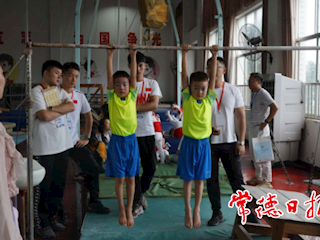 常德市八运会三项比赛在市体校开战