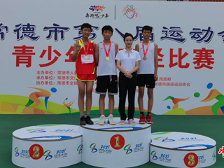 市八运会青少年田径赛场火力全开