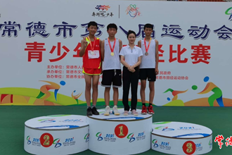 市八运会青少年田径赛场火力全开