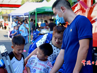 桃源消防宣传进校园 上好“开学第一课”