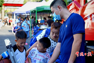 桃源消防宣传进校园 上好“开学第一课”