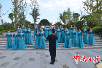 常德市女企业家商会合唱艺术团正式成立