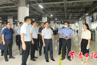 我市加强高铁枢纽站过渡站秩序管理