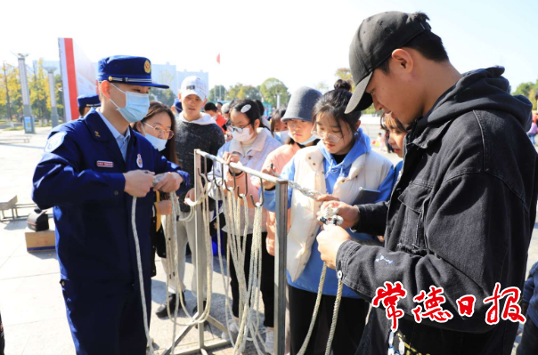 常德“119”消防宣传月活动精彩纷呈