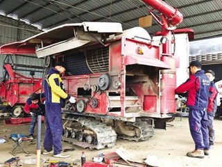 【社会】澧县：农机迎来维修保养高峰期
