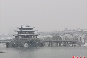 雪落朗州【组图】