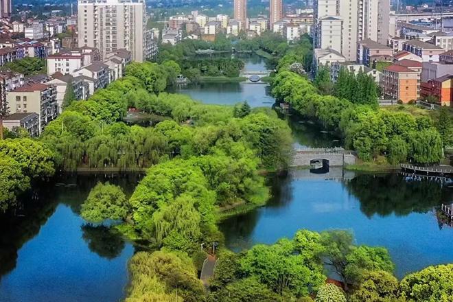 【津市市】后湖景色