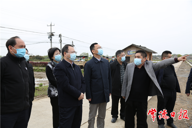 周振宇前往桃源、桃花源督导疫情防控和春耕生产工作指出：凝聚防疫强大合力 确保完成粮食生产任务