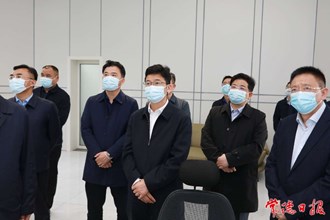 曹志强调研江北城区防汛及河湖长制工作时强调：奋力建设人水和谐共生的 生态典范之城