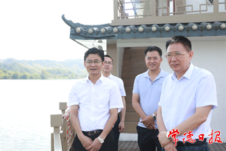 曹志强在桃源县调研乡村振兴、项目建设等工作