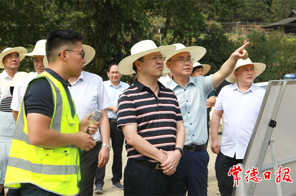 周振宇赴桃源县调研乡村振兴、抗旱保收、森林防火等工作 全力保障人民群众饮水安全和粮食生产用水需求