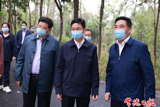 曹志强督导疫情防控、森林防灭火和安全生产工作时强调 科学高效抓好“两个统筹” 推动党的二十大精神落地见效