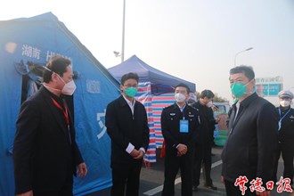 曹志强带队督导检查疫情防控工作 严格规范管理 强化资源配备 一鼓作气打赢疫情歼灭战