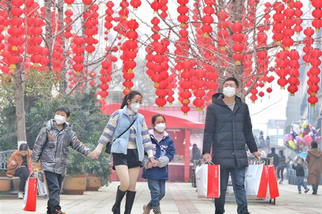 【社会】市城区盛装打扮迎新春