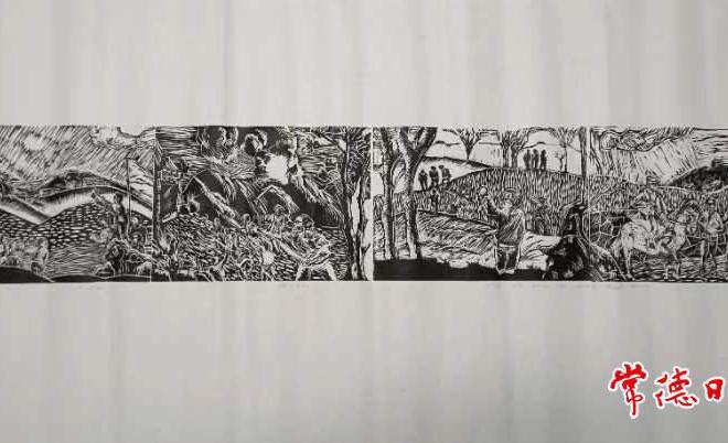 【文化】红色故事+传统技艺 鼎城区一中学6人获国家级绘画作品一等奖