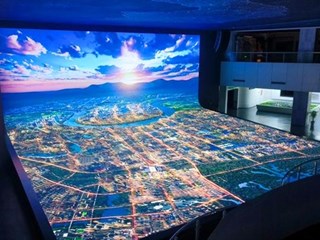 【社会】升级改造后的市规划展示馆总体规划大模型
