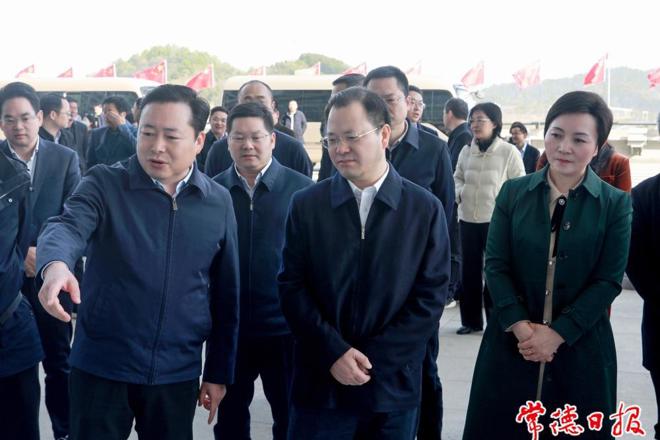 周振宇率常德考察团赴益阳学习考察