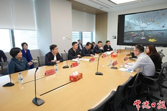 曹志强带队前往上海、深圳开展招商考察活动　