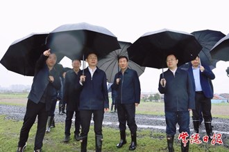 曹志强带队调研督导防汛和安全生产工作