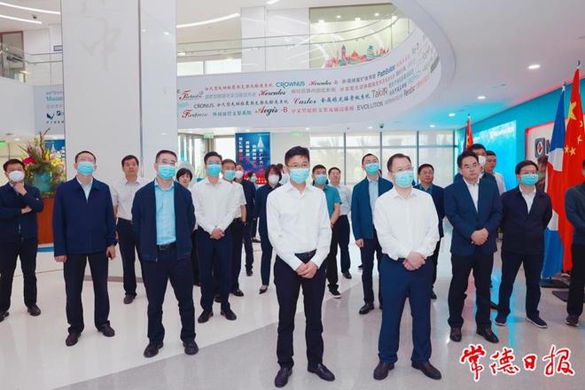 常德市党政代表团赴上海市浦东新区考察学习