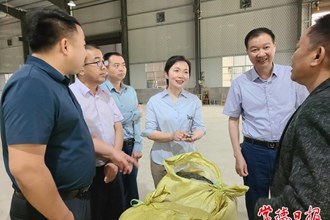 市领导调研雁池乡五通庙社区乡村振兴工作