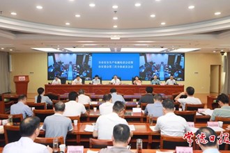 全市安全生产电视电话会议暨市安委会第三次全体成员会议召开