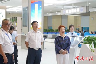 省第二生态环境保护督察组调研我市渔民上岸转岗就业工作