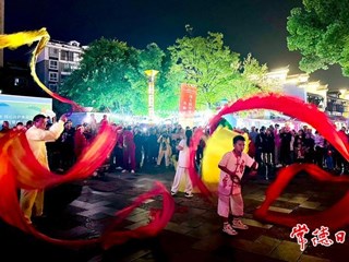 【社会】“双节”去常德河街 赴一场非遗之约