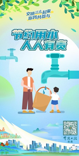 节约用水 人人有责