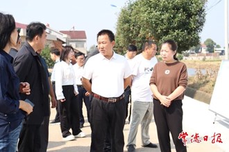 市领导到澧县调研农村堰塘清淤扩容等工作