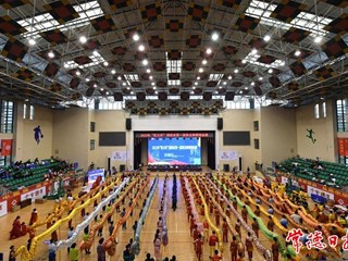 【摄影报道】“乾元杯”2023 年湖南省第一届舞龙舞狮锦标赛在常德举行