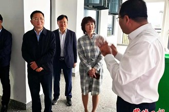 省红十字会调研组来常调研